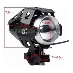 GENERICO - Foco LED Neblinero Universal para Moto - Alto Brillo
