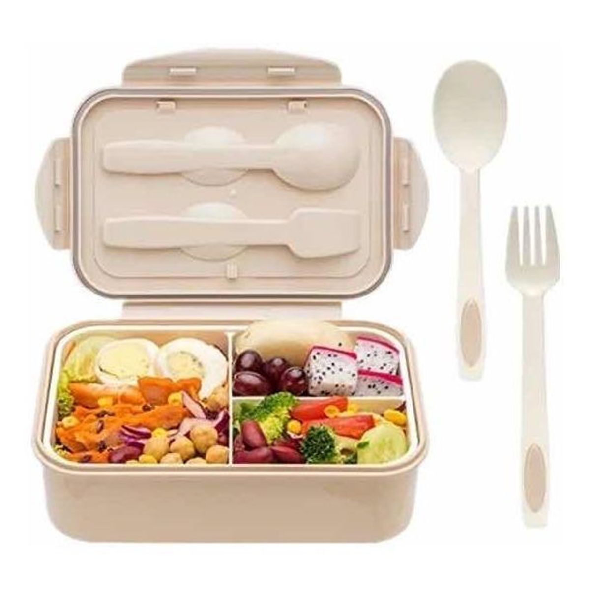 GENERICO - Frasco Hermético para Alimentos y Uso en Microondas