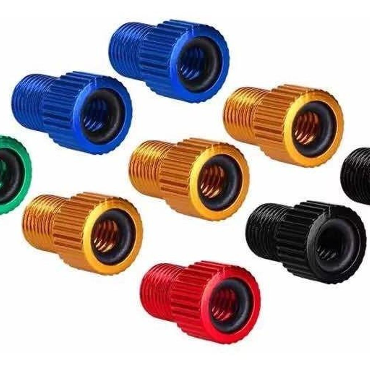 GENERICO - Adaptador Válvula Presta a Schrader para Bicicletas