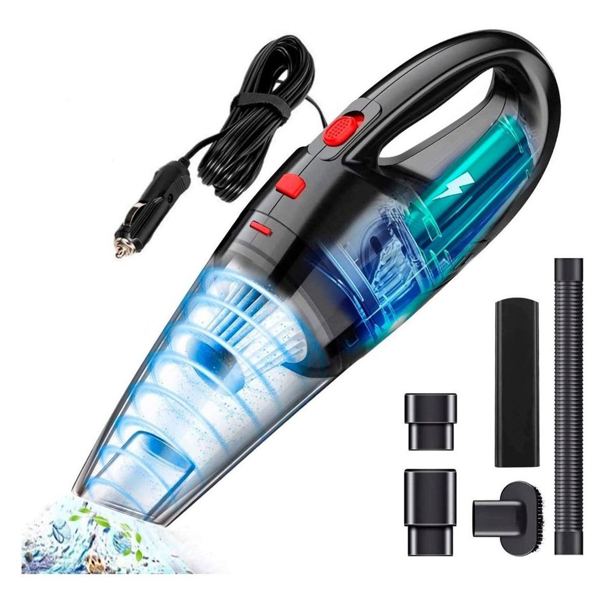 GENERICO - Aspiradora Portátil para Auto con Succión de 120W