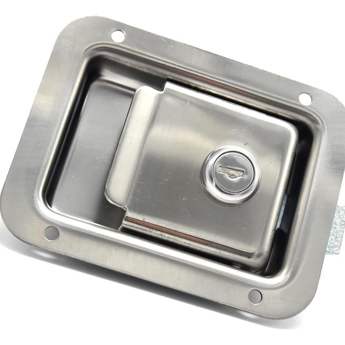 GENERICO - Cerradura de Acero Inoxidable para Remolques