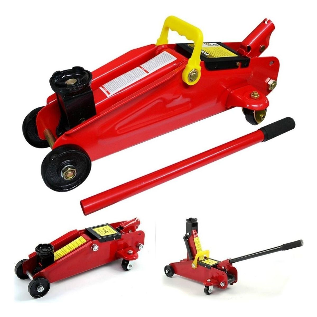 GENERICO - Gata Hidráulica Tipo Caiman 2 Toneladas para Elevación