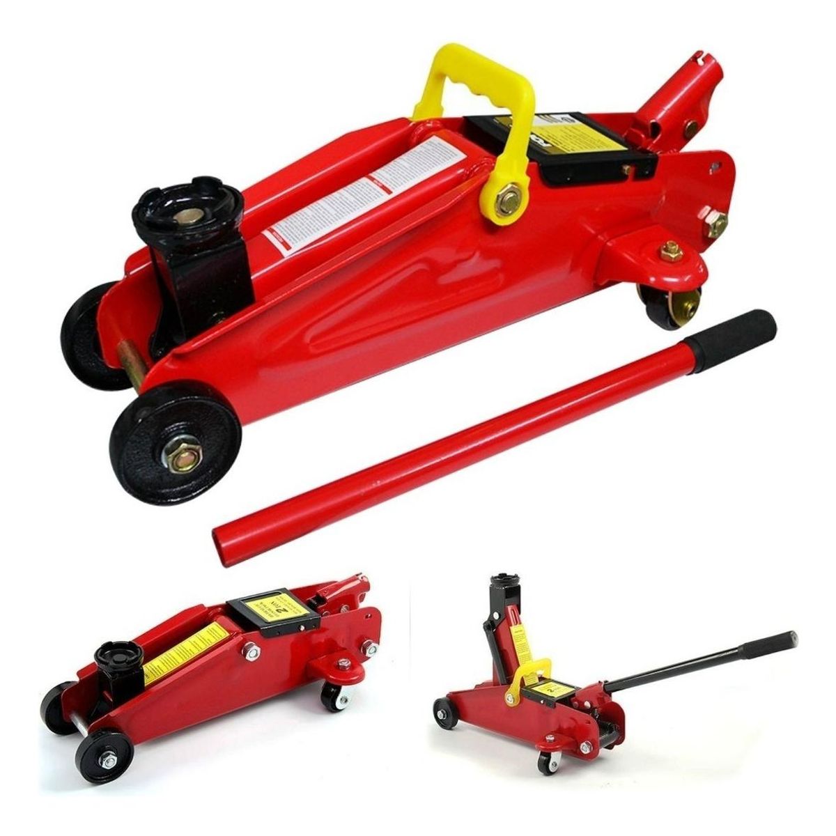 GENERICO - Gata Hidráulica Tipo Caiman 2 Toneladas para Elevación