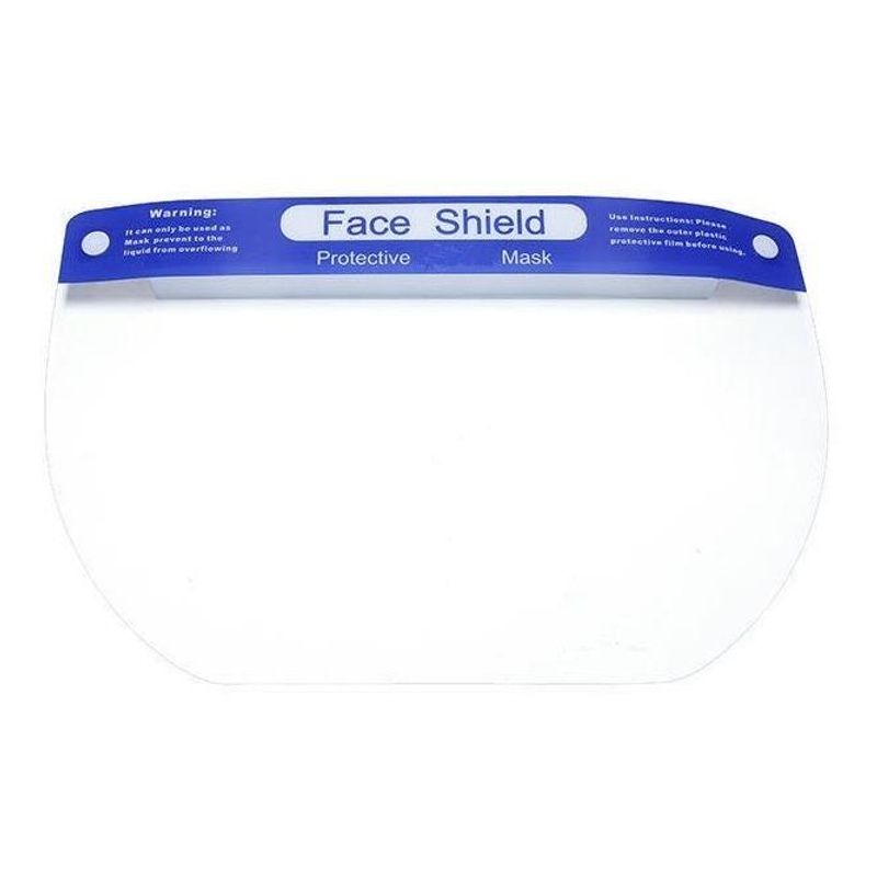 GENERICO - Escudo Facial Protector Completo Transparente para Protección Integral