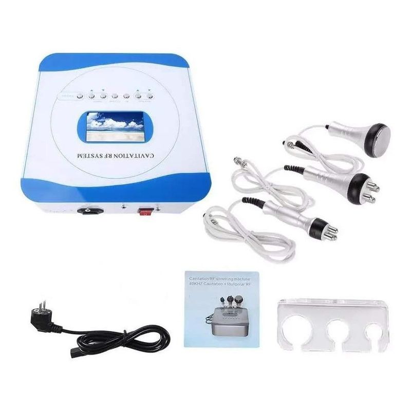 GENERICO - Máquina 3 en 1 de Cavitación y Radiofrecuencia Facial y Corporal