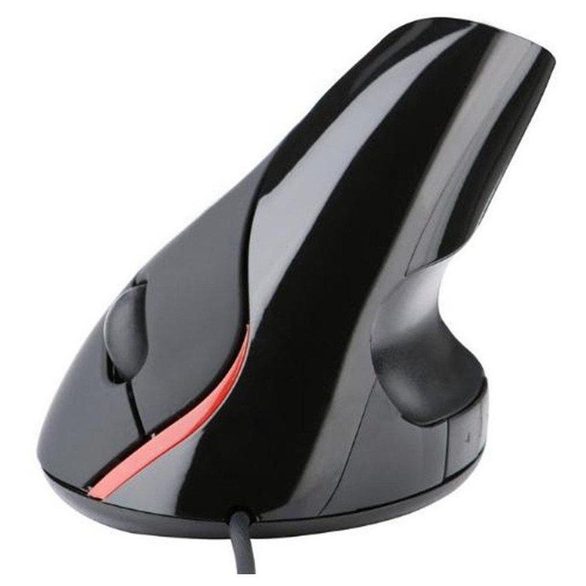 GENERICO - Mouse Óptico Vertical Ergonómico USB para Oficina y Juegos