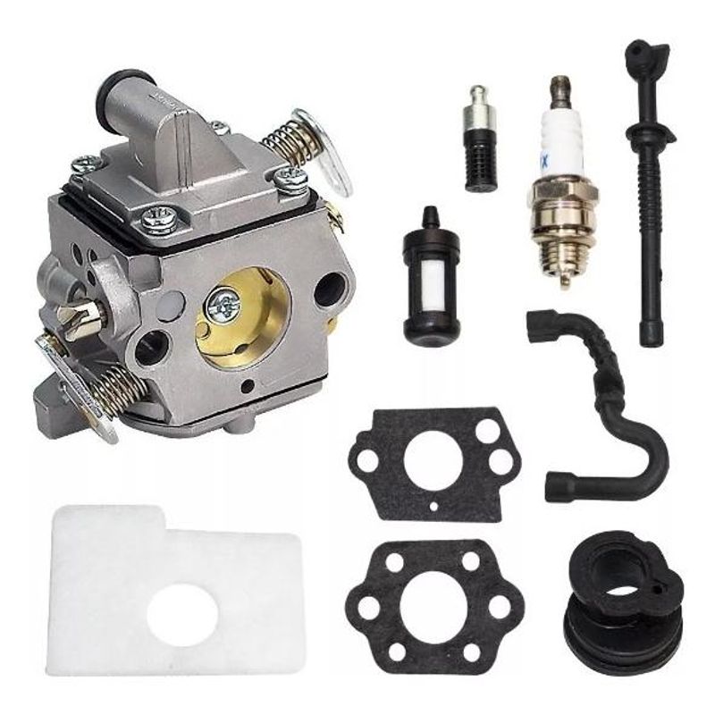 GENERICO - Kit Carburador Compatible para Motosierra MS170 y MS180