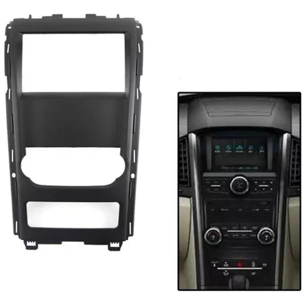 Bisel Adaptador de Radio 9" para Mahindra XUV500 2012-2023, marca GENERICO - Foto Principal