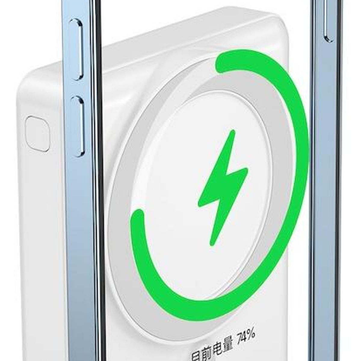 GENERICO - Power Bank Magnético Portátil con Carga Rápida Inalámbrica