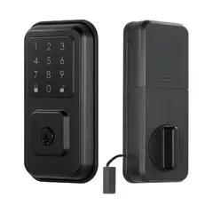 GENERICO - Cerradura Electrónica Inteligente con Huella Digital y Clave