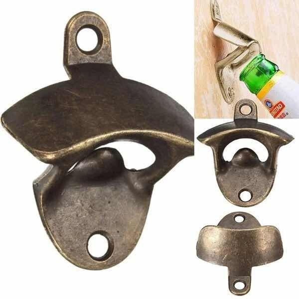 GENERICO - Pack de 5 Abridores de Cerveza para Pared.