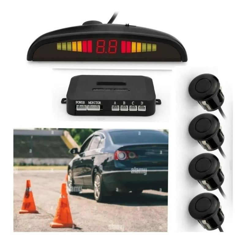 GENERICO - Sensor de Estacionamiento Asistente para Coche
