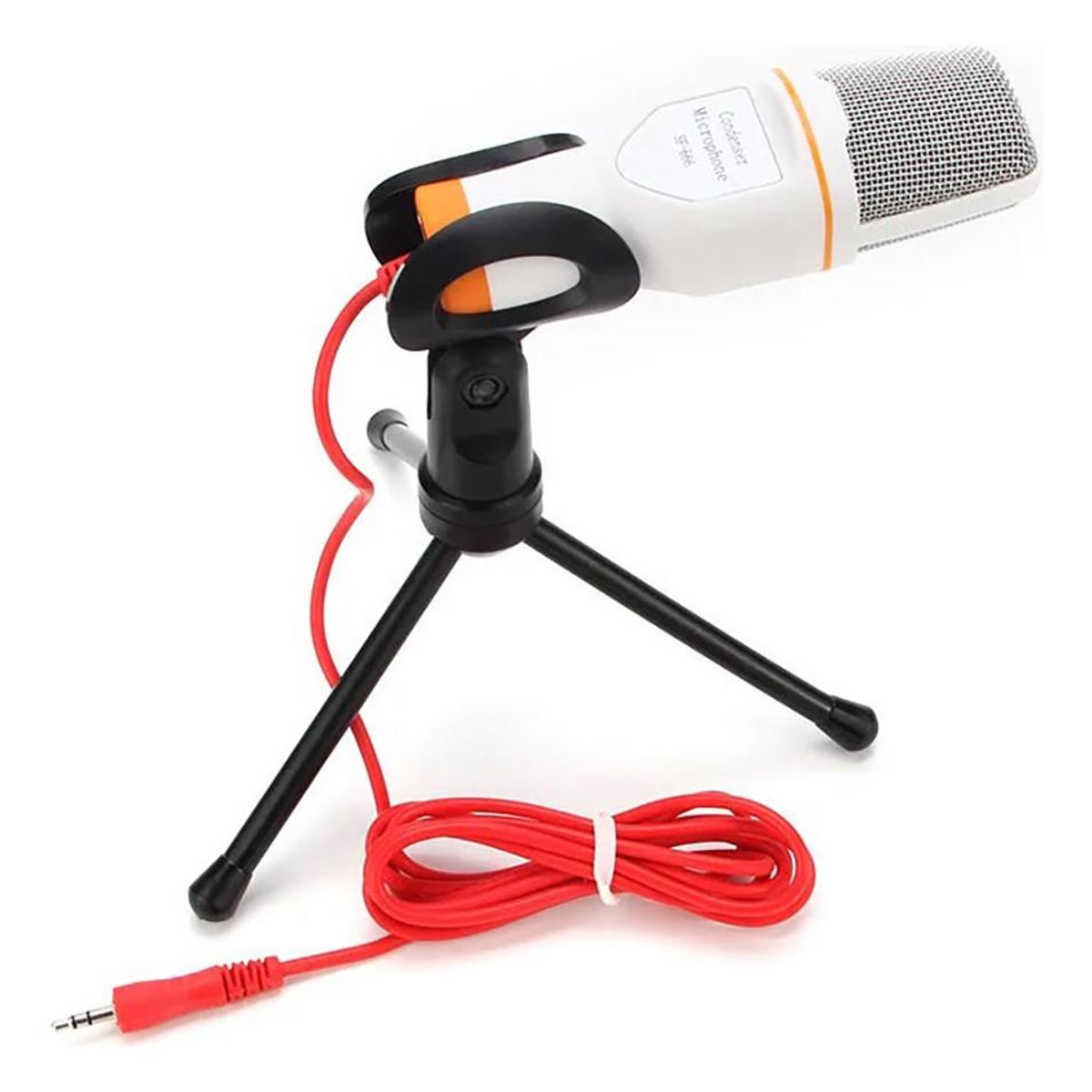 GENERICO - Micrófono Estudio Condensador con Soporte Ajustable