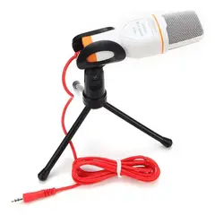 GENERICO - Micrófono Estudio Condensador con Soporte Ajustable