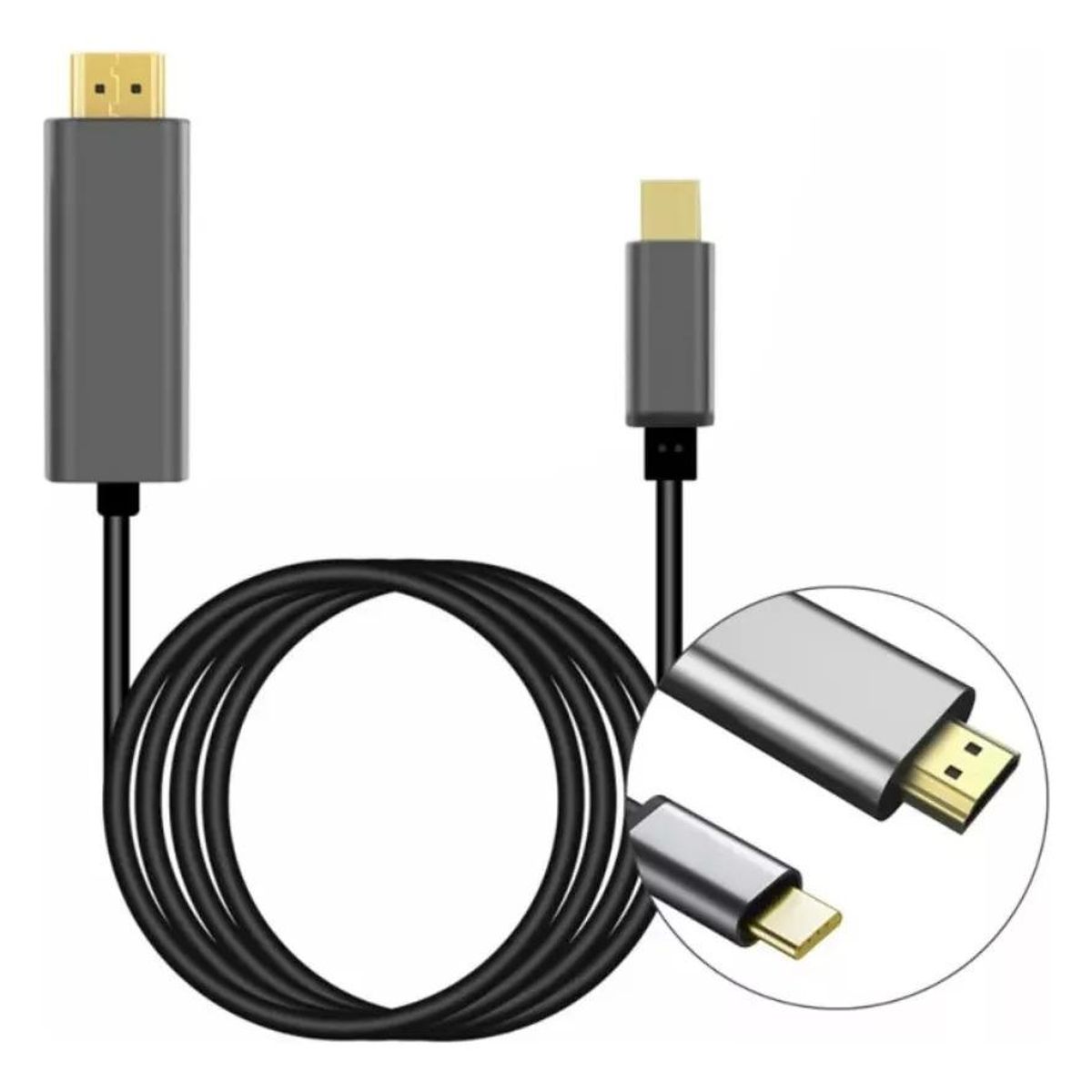 GENERICO - Cable USB C 31 a DisplayPort 4K 60Hz - 18m.