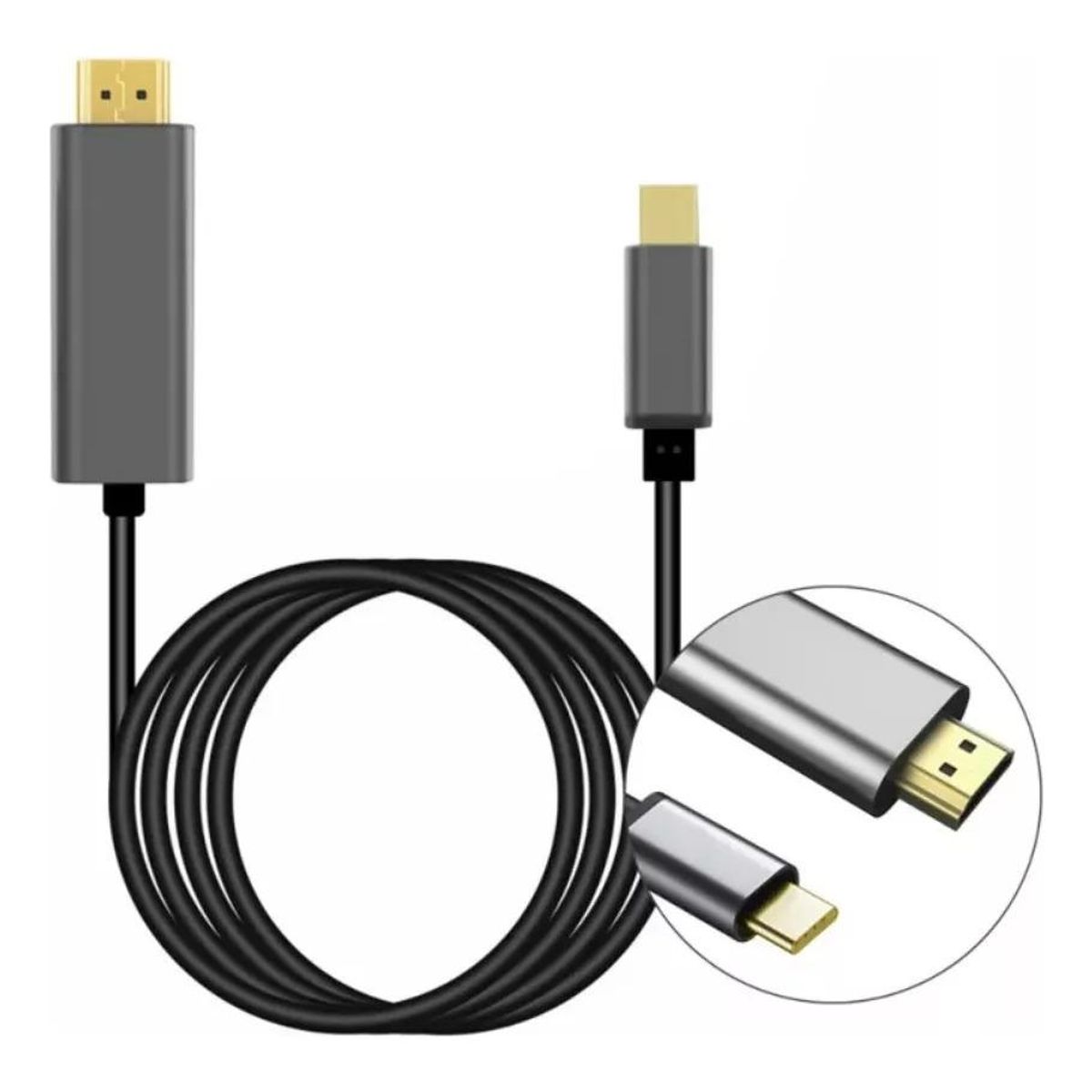GENERICO - Cable USB C 31 a DisplayPort 4K 60Hz - 18m.