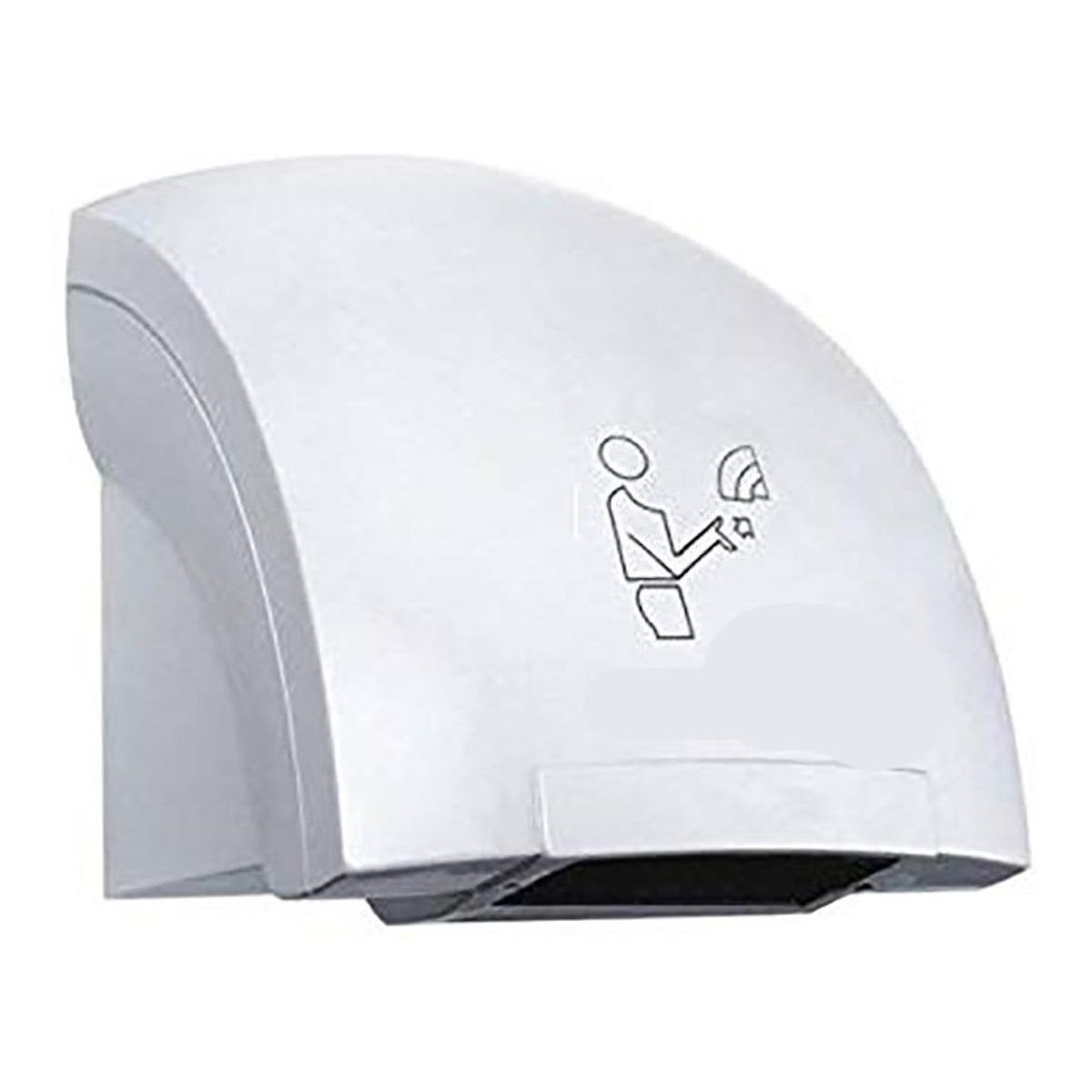 GENERICO - Secador de Mano Eléctrico Automático 1800W Blanco