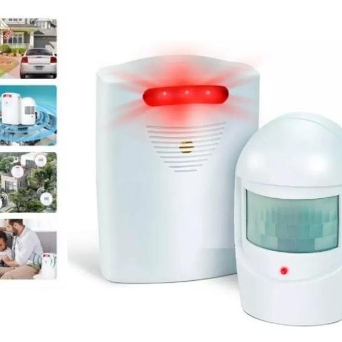 GENERICO - Sensor de Movimiento para Entrada con Alarma Sonora