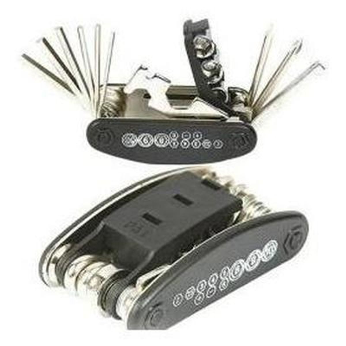 GENERICO - Multiherramienta de Bicicleta 15 en 1 Compacta