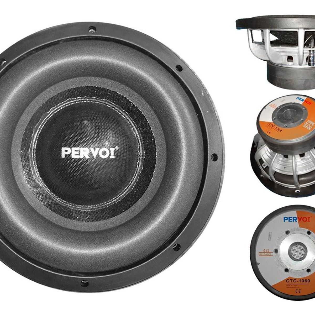 GENERICO - Subwoofer Doble Bobina 10&apos&apos 1500W con Kit Instalación