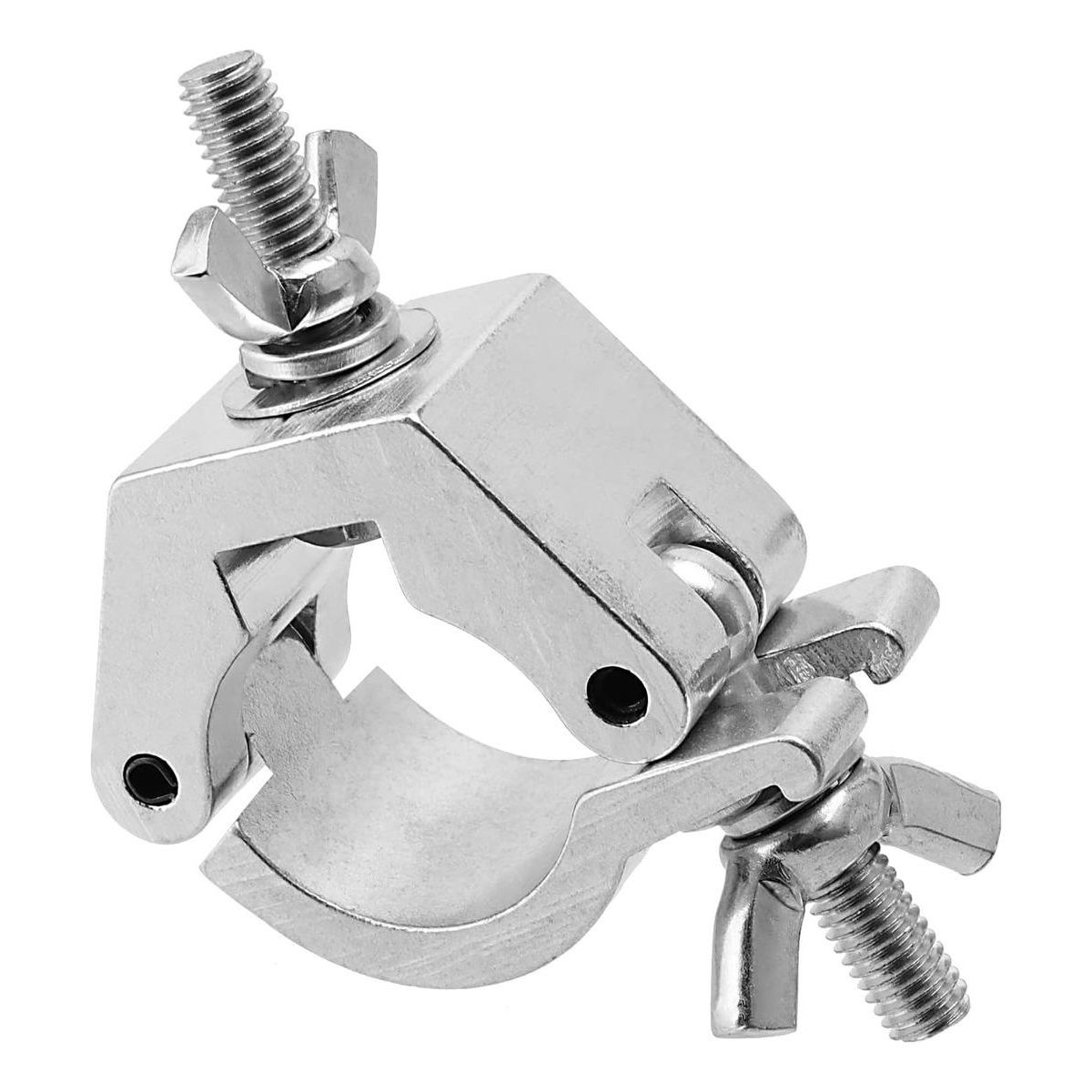 GENERICO - Abrazadera de Aluminio Ajustable para Soporte de Iluminación