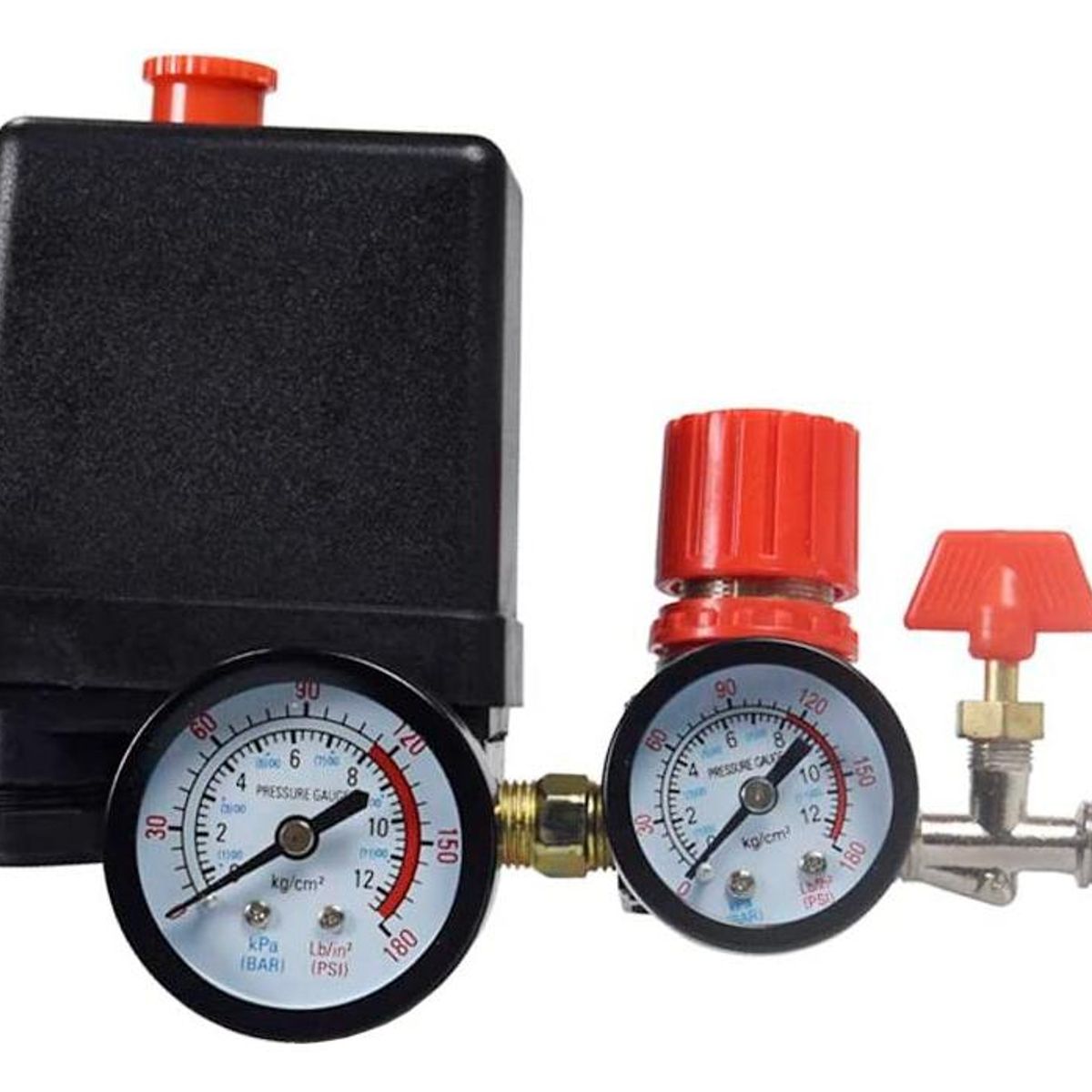 GENERICO - Válvula de Control para Compresor de Aire 180 PSI