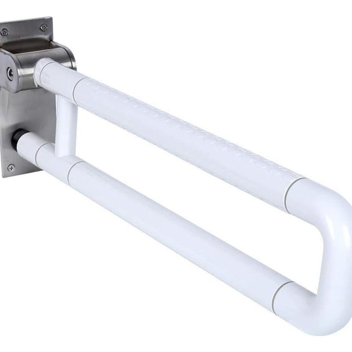 GENERICO - Barra de Seguridad Abatible para Inodoro 60cm Acero Inoxidable