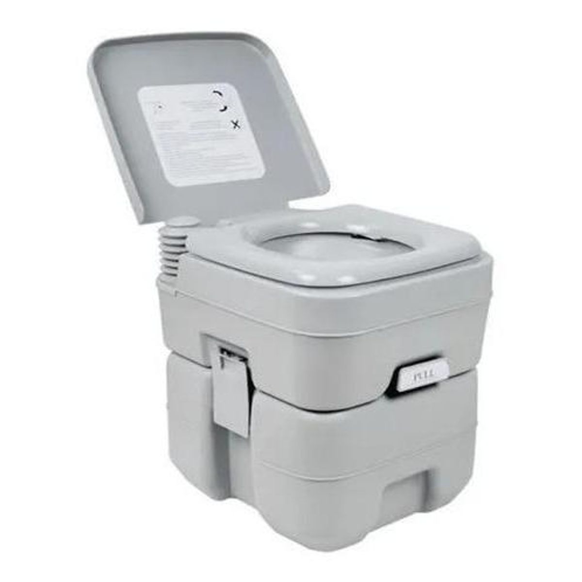 GENERICO - Baño Químico Portátil de 20 Litros para Camping y Eventos