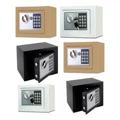 GENERICO - Pack de 6 Cajas Fuertes Digitales para Seguridad en Pared