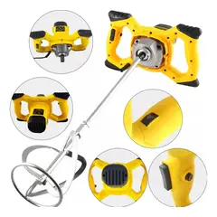 GENERICO - Mezclador Eléctrico para Cemento y Pintura 1200W 220V