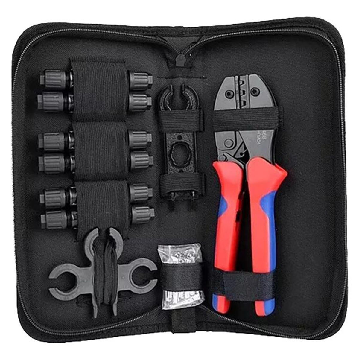 GENERICO - Kit Completo de Herramientas de Crimpado Solar 27 Piezas