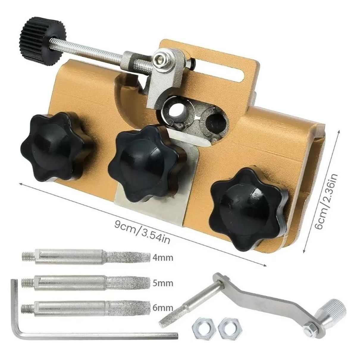 GENERICO - Afilador Manual para Cadenas de Motosierra y Sierras Eléctricas