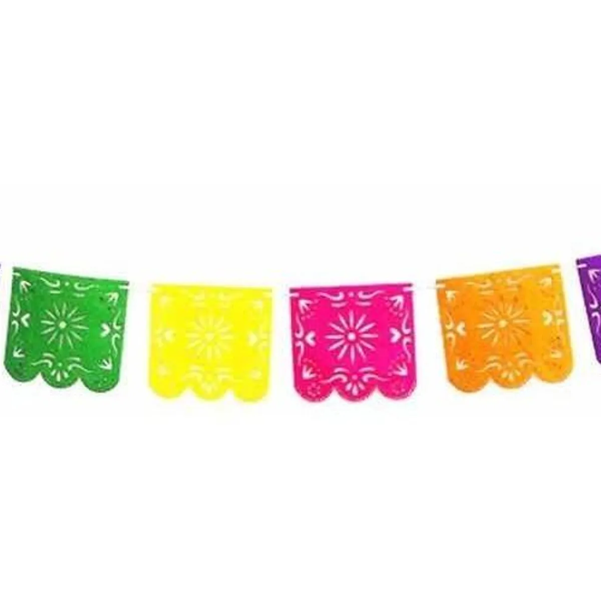 GENERICO - Banderines Mexicanos de Papel para Decoración de Fiestas