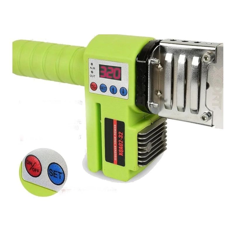 GENERICO - Máquina Termofusora Digital 1000W para Tubos de Plástico
