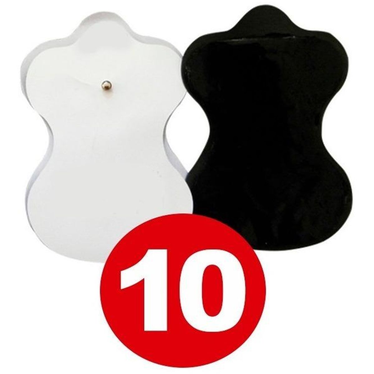 GENERICO - Pack de 10 Repuestos Parches para Electrofisico