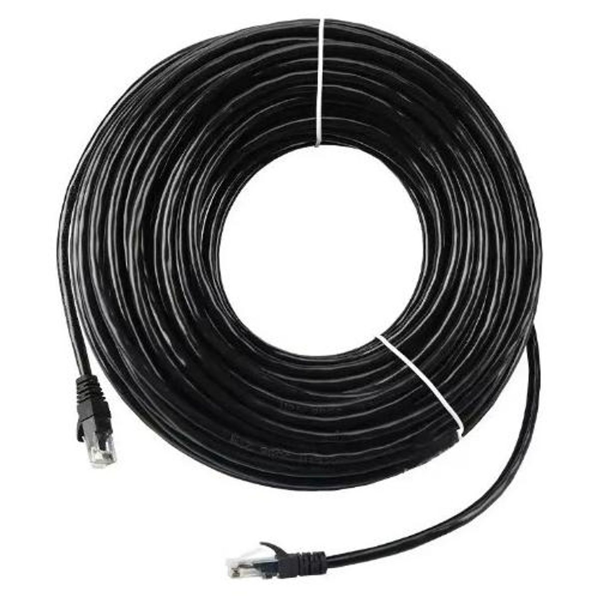 GENERICO - Cable de Red Cat6 RJ45 30 Metros para Exterior con Doble Chaqueta