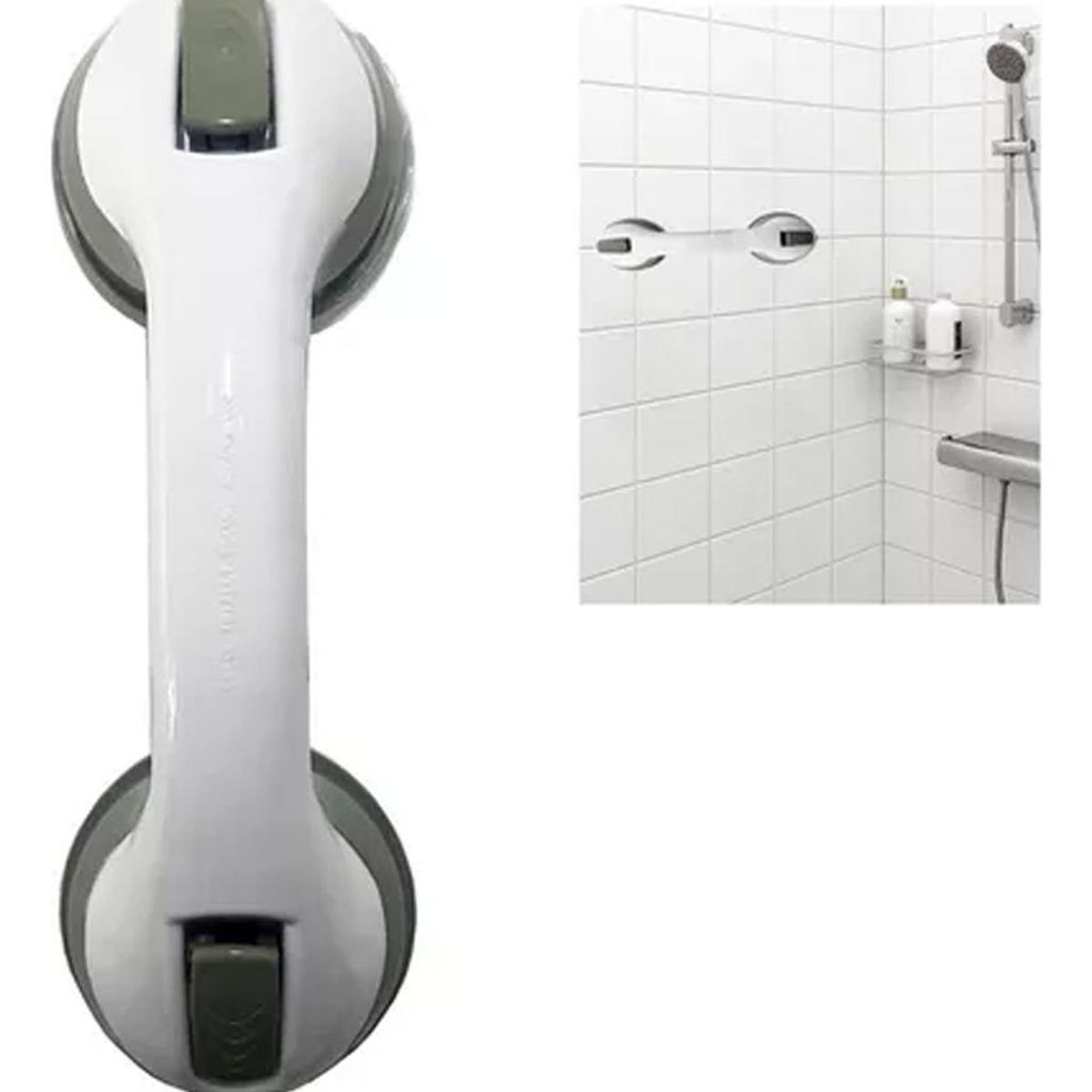 GENERICO - Pack de 4 Agarraderas de Seguridad para Baño y Ducha