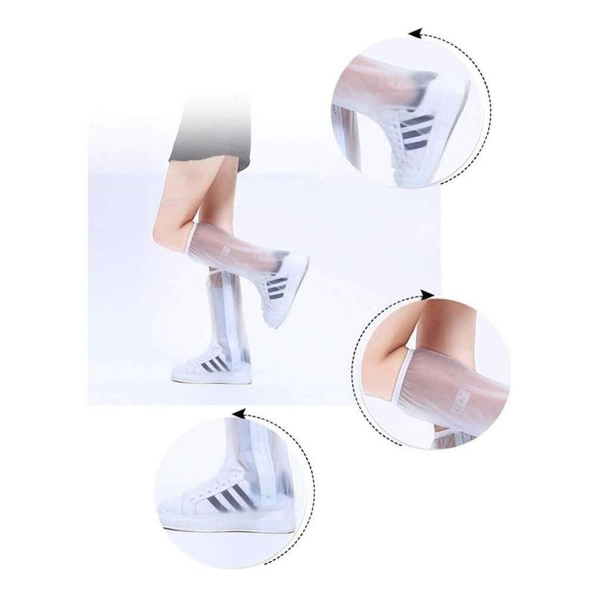 GENERICO - Cubrezapatos Impermeables de Silicona - 3 Tamaños