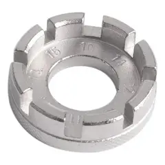 GENERICO - Tira Rayos Metálico Universal para Bicicleta Accesorios