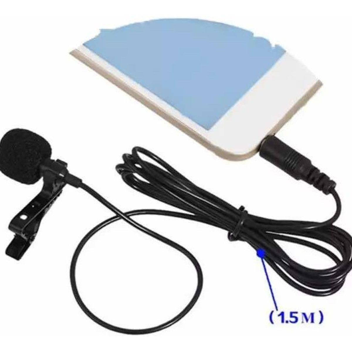 GENERICO - Micrófono Lavalier Clip-on para Teléfonos Móviles