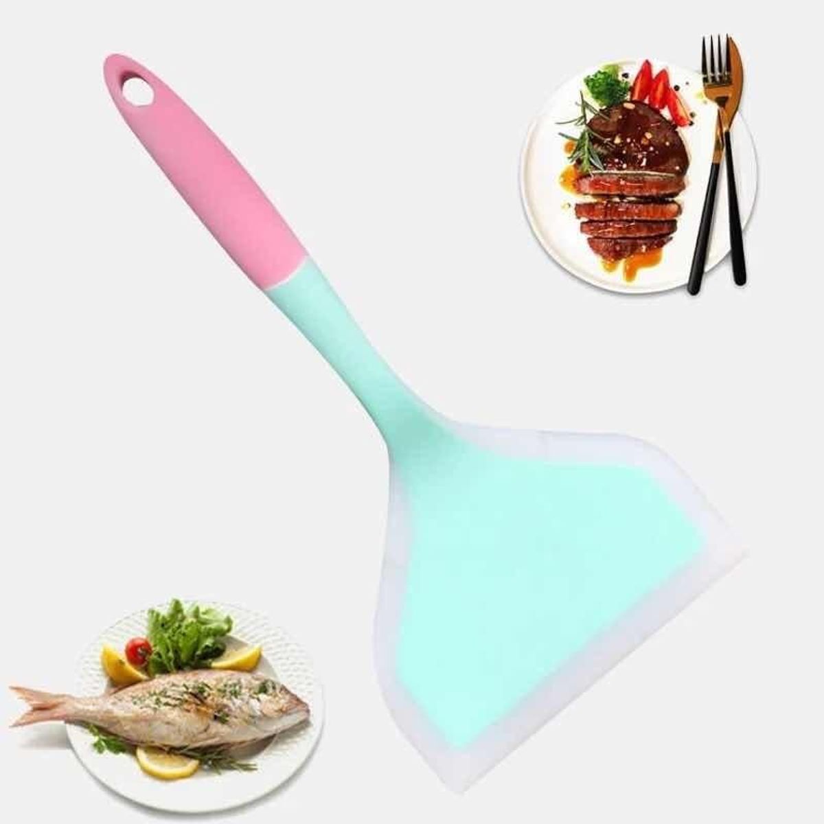 GENERICO - Espátula de Cocina de Silicona - Utensilios Prácticos