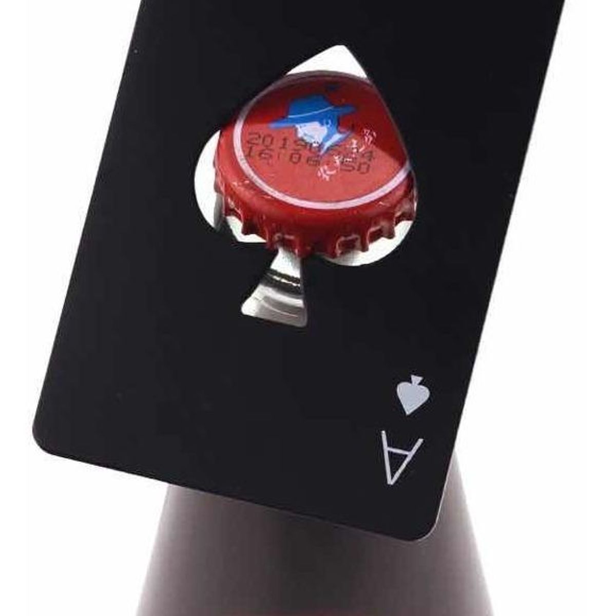 GENERICO - Abridor de Cerveza Tipo Billetera de Acero Inoxidable