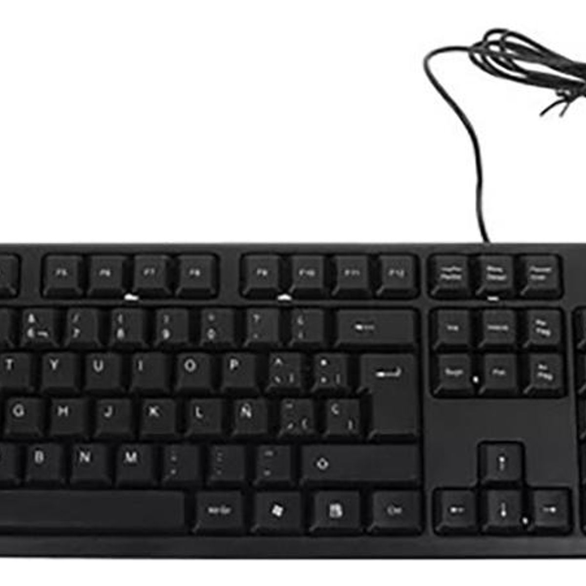GENERICO - Combo Teclado y Mouse Alámbrico H-8810 Negro.