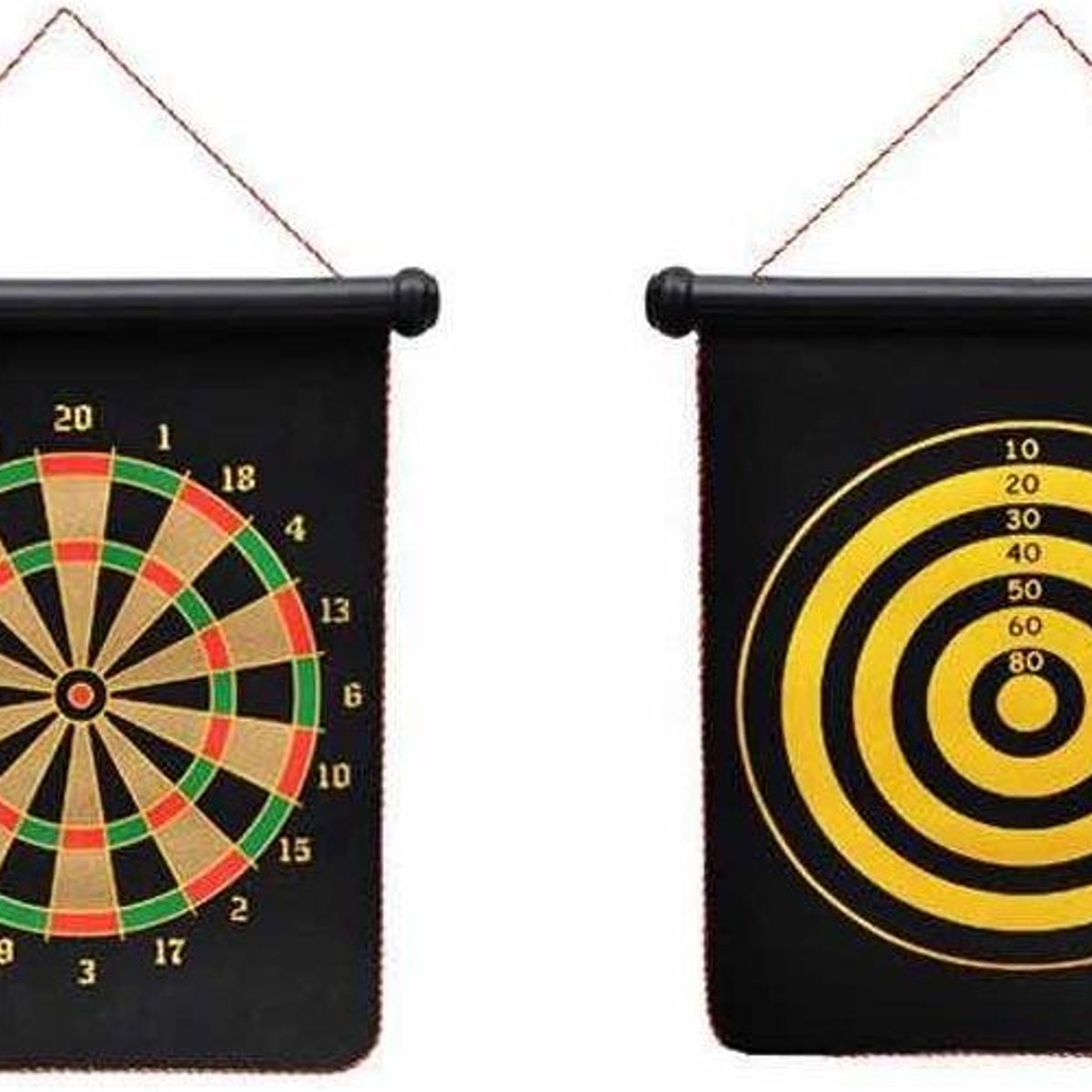 GENERICO - Tablero Magnético de Dardos Doble Cara para Diversión