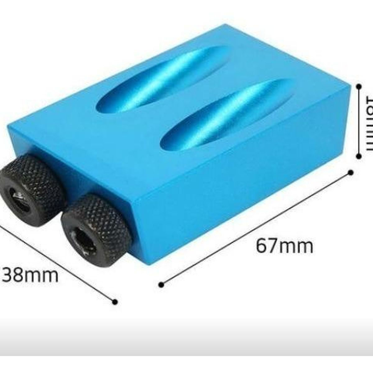 GENERICO - Guía de Taladro para Uniones Invisibles en Madera