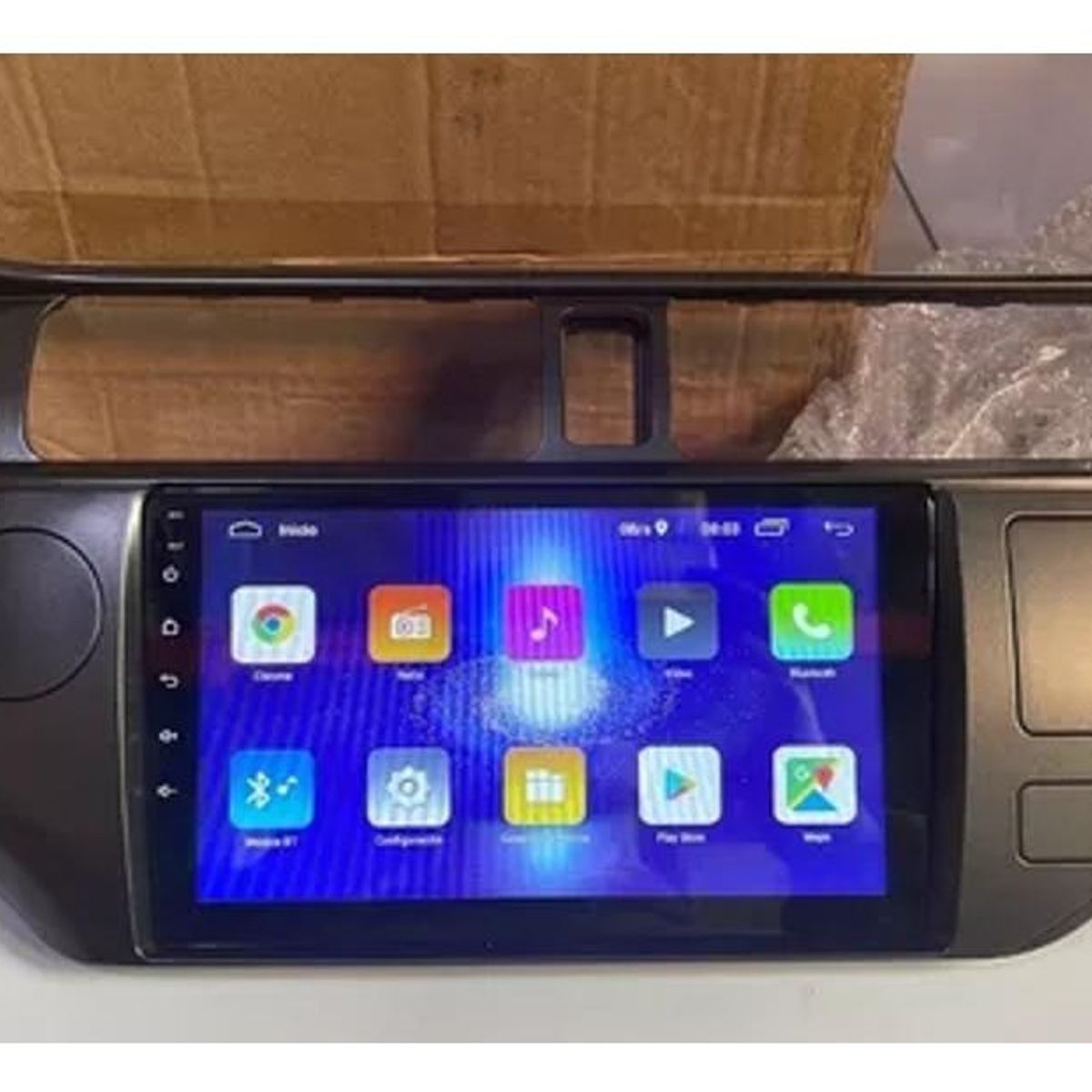 GENERICO - Consola Adaptador Bisel Cambio Radio Kia Rio 2010-2015