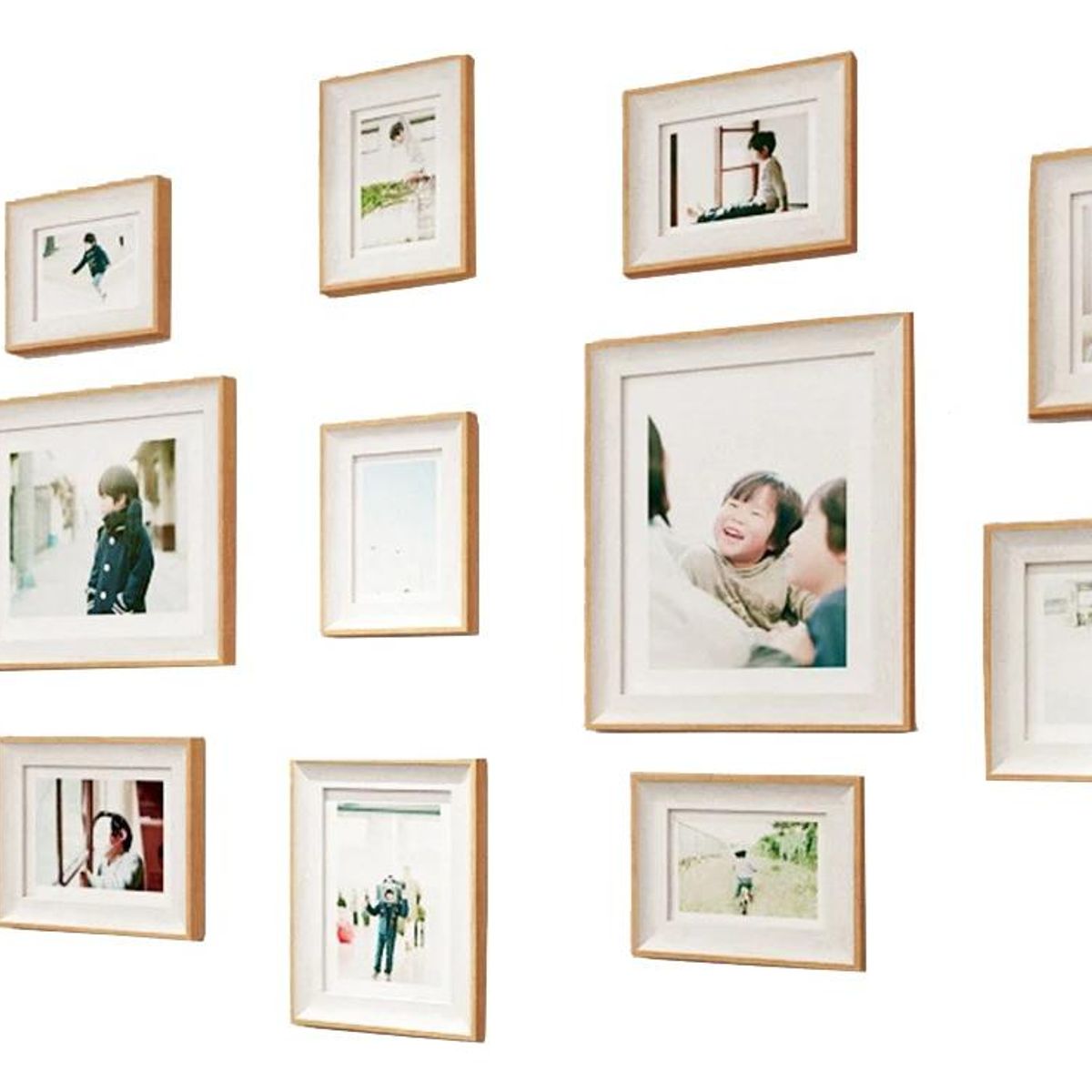 GENERICO - Set de Marcos Decorativos para Fotos - 13 Piezas Modernas