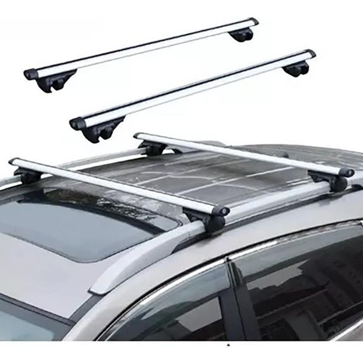 GENERICO - Barras Transversales para Techo de Auto Universales