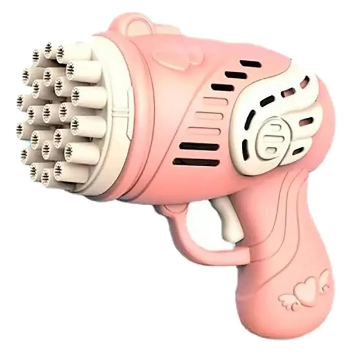 GENERICO - Lanzadora de Burbujas con Ventilador y 50ml de Líquido