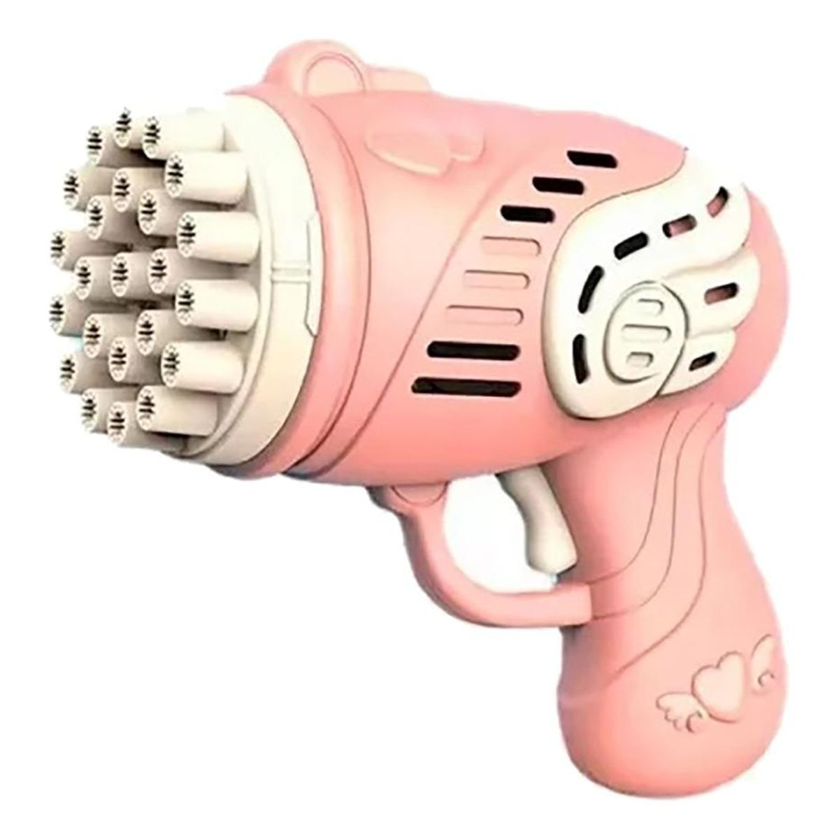 GENERICO - Lanzadora de Burbujas con Ventilador y 50ml de Líquido